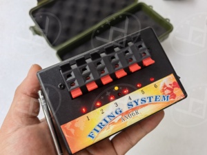 Liuyang felicità CE certificata 6 spunti (DB06r-6) Wireless telecomando fuochi d'artificio sistema di fuoco + 20 pezzi 1M altalone accenditori - Product Image 4