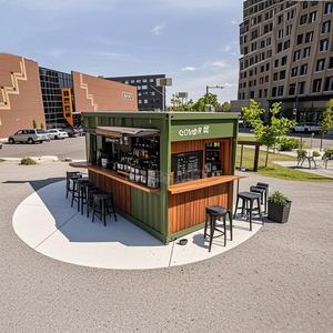 Boutique mobile 2025 pour la vente de glaces et de café, personnalisation, conteneur préfabriqué de 13 pieds, cuisine à remorquer - Product Image 4