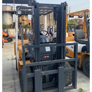 Vigoshop <b>Used</b> TCM FD30 Diesel Forklift 3 Ton Two/Three Stage Mast Good Condition for Sale - Product Image 5