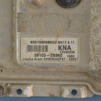 Para Hyundai ELANTRA I30 Rio Accent 39130-2B390 ME17.9.11 Placa de Computadora de Motor ECU ECM de Desguace de Segunda Mano