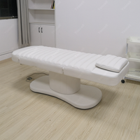 Lit de spa électrique B, pliable hydrauliquement, blanc, lit pour extensions de cils, réglable, pas cher, lit de spa pour massage, tables de massage à vendre