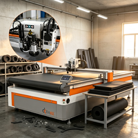 Mesin Pemotong Karton CNC Digital dengan Pemotong & Pembuat Lipatan Kotak Bergelombang untuk Pengemasan