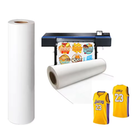 Film de transfert thermique PVC écologique haute température YD37, rouleaux de vinyle imprimable HTV avec taille personnalisée pour vêtements