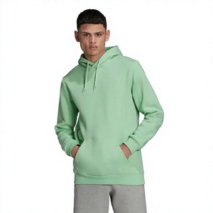 Sweat-shirt à capuche en coton épais pour homme, personnalisable par impression ou broderie, sweat-shirt de jogging uni décontracté pour l'hiver - Product Image 1