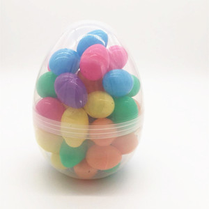 Huevos de <span class=keywords><strong>Pascua</strong></span> Inflables Gigantes de Plástico Transparente de 10 Pulgadas, Personalizados OEM, Grandes y Brillantes - Product Image 2