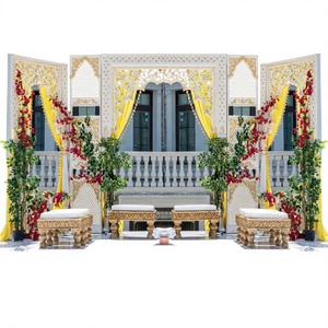 Trending Wooden Wedding Mandap Chairs Decor Phera Seating for Indian Destination Day Wedding Luxury <b>Low</b> Seating <b>Stool</b> For Mandap - Product Image 1