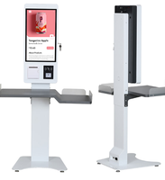 Colonne métallique épaissie personnalisable + Base large antidérapante + Comptoir de support de charge SCPOS Machine de paiement en libre-service SDK