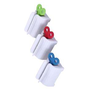 Nouveaux accessoires de salle de bain : Distributeur de dentifrice, presse-tube, support roulant pour nettoyant visage. Z0877 - Product Image 4