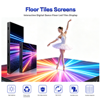 Écran LED interactif à détection de mouvement P3.91 P4.81 pour sol, 8K HDR10+, pour exposition de musée de la science et de la technologie
