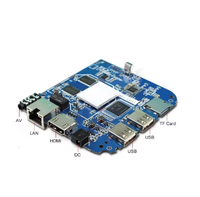 Placa de Circuito para TV Box Inteligente Android HCD 4G LTE, Placa PCB para TV Box 4k con Ranura para Tarjeta SIM, Placa Base para TV Box Android