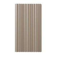 Panneau mural WPC de haute qualité, revêtement composite bois-plastique durable