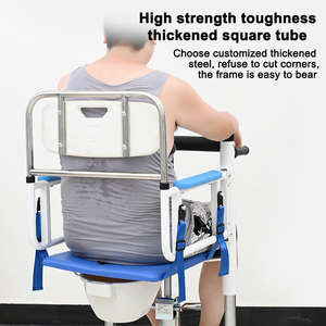 Thủy lực bệnh nhân nâng chuyển ghế với commode chuyển bệnh nhân từ giường đến ghế/chuyển máy cho người già khuyết tật - Product Image 3