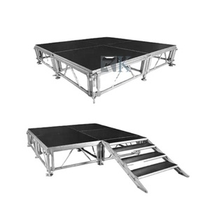 Adjustable Height Stage Platform Stands Durable Aluminum <b>Frame</b> Stage - Product Image 1