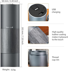 <span class=keywords><strong>เครื่อง</strong></span><span class=keywords><strong>บด</strong></span><span class=keywords><strong>กาแฟ</strong></span>ไฟฟ้าขนาดเล็กแบบพกพา <span class=keywords><strong>ราคา</strong></span>ขายส่งจากโรงงาน ใช้ในบ้านและร้านค้า ชาร์จไฟผ่าน USB ได้ - Product Image 3