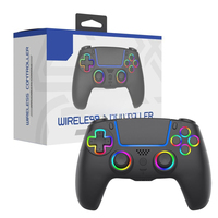 Manette de jeu sans fil avec connexion Bluetooth, joystick à effet Hall, éclairage RGB, gyroscope six axes, moteur de vibration pour manette PS5