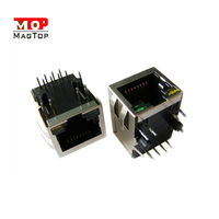 Connecteur RJ45 Ethernet pour carte PCB, module femelle 10/100Base-TX avec transformateur