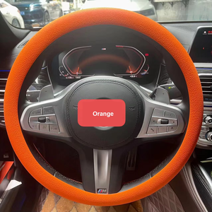 SENBOLIA nuevo colorido suave piel-amigable Universal silicona coche <span class=keywords><strong>volante</strong></span> cubierta <span class=keywords><strong>forro</strong></span> <span class=keywords><strong>volante</strong></span> Protector - Product Image 3