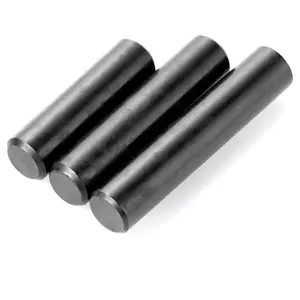 Goupilles cylindriques en acier inoxydable 304 en zinc noir goupilles de positionnement solides