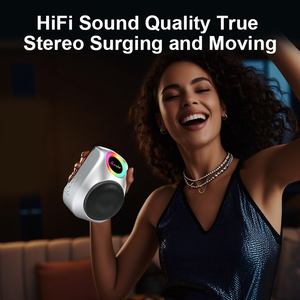 Enceinte portable sans fil WR-618, vente directe d'usine et en promotion, prenant en charge la connexion <span class=keywords><strong>de</strong></span> plusieurs appareils tels que les téléphones, les téléviseurs et les consoles <span class=keywords><strong>de</strong></span> <span class=keywords><strong>jeux</strong></span> - Product Image 3