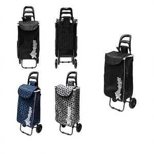 Carrito de Compras de Plástico y Acero de 39.5 Pulgadas con Cerradura para Monedas, 8 Piezas/Caja - Product Image 1