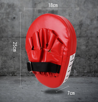Target de boxeo de Taekwondo, objetivo de boxeo curvo, equipo de entrenamiento de boxeo libre tailandés, objetivo de pie