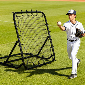 ตาข่ายเหล็กคุณภาพสูง PE ขนาด 36 นิ้ว <span class=keywords><strong>ป</strong></span>รับระดับได้ <span class=keywords><strong>สำหรับ</strong></span>ฝึกซ้อมฟุตบอล เบสบอล แบบสะท้อนกลับ ฝึกความคล่องตัว <span class=keywords><strong>สำหรับ</strong></span>เยาวชน สีดำ - Product Image 2