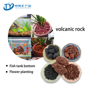 วัสดุกรองหินบะซอลต์ภูเขาไฟสำหรับตู้ปลาการปรับปรุงดินในสวน - Product Image 4