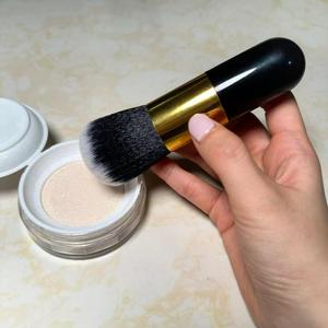 Commercio all'ingrosso BB CrBuilding Kabuki pennello Kabuki stampato a mano Set di pennello per <span class=keywords><strong>fondotinta</strong></span> in plastica sintetica manico cosmetici - Product Image 4