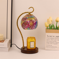 Lampe chauffe-cire électrique artisanale de style marocain de luxe pour la décoration intérieure et l'aromathérapie
