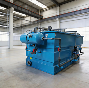 Systèmes de flottation à air dissous DAF, contrôle PLC, garantie 1 an, productivité 30m³/h pour le traitement des eaux usées et des eaux de vidange hôtelières - Product Image 6
