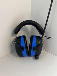 डिजिटल डिस्प्ले ब्लूटूथ शोर रद्द करने वाले हेडफ़ोन fm/dab रेडियो लॉन जो सुनवाई सुरक्षा साउंडप्रूफ इयरमफ - Product Image 2