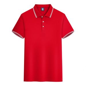 Chemises polo promotionnelles pour hommes, fabricant de chemises de golf avec logo personnalisé, camiseta polo t-shirt pour hommes - Product Image 3