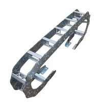 Câble d'équipement CNC chaîne de traînée en métal différentes tailles alliage diamètre intérieur 55*60mm diamètre extérieur 75*90mm plateaux de câble inclus