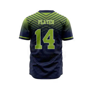 Uniforme de béisbol personalizado de alta calidad Venta caliente Jersey de béisbol Ropa de equipo Uniforme de béisbol - Product Image 5