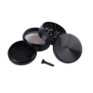 โลโก้แบรนด์ที่กำหนดเองโลหะผสมสังกะสีพิมพ์การออกแบบใหม่โลหะเครื่องบดสมุนไพรแห้ง - Product Image 1