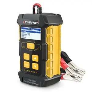 KONNWEI — détecteur de batterie <span class=keywords><strong>Automobile</strong></span> KW510, testeur de charge, réparation avec différentes prises, alimentation électrique - Product Image 1