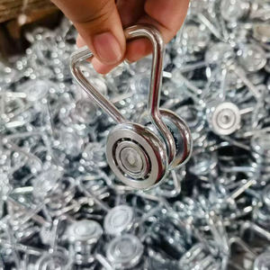 35mm küçük rulman kasnak rulo <span class=keywords><strong>2</strong></span> tekerlek sürgülü askı sera ve tarım için sürgülü kapı için branda perdeler - Product Image 6