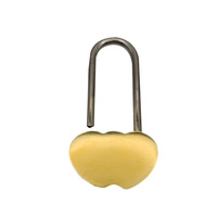 Cadenas en laiton à motif concentrique, décoration romantique pour attractions touristiques et mariages, cadeau idéal pour couple, livraison directe usine