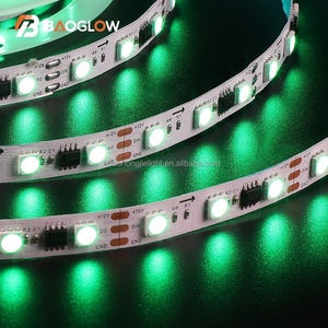 RGB 12V 24V 5050 60D 10MM Colorful <b>LED</b> Strip Smart Strip Tape <b>Sensor</b> Rgb Smd5050 Lamp LCD Christmas <b>Lights</b> for Home - Product Image 5