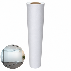 TREES-WF1212 - Suministro al por Mayor de Fábrica |   <span class=keywords><strong>Película</strong></span> Esmerilada de PVC Autoadhesiva Mate para Ventanas de Vidrio, Distribuidores y Tiendas Minoristas - Product Image 1