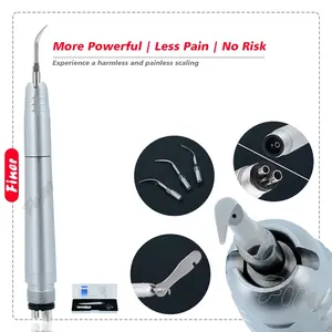 4 Holes Dental Air Scaler Handpiece Filling Teeth Cleaning Machine