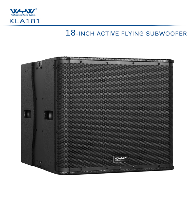 Active wooden Speaker 18 inches line array active loudspeaker