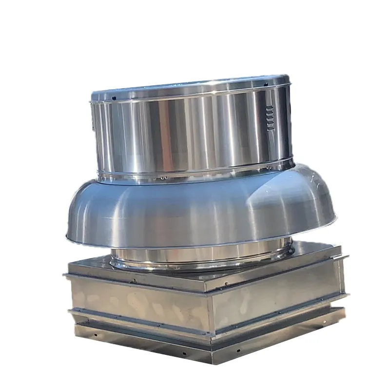 Angin Didorong Turbin Exhaust Fan Stainless Steel Turbin Angin Ventilasi Ventilasi Udara Kipas Angin Atap