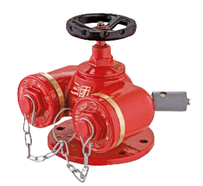 Connecteur de pompe à incendie en fonte DN20, durable pour les incendies de classe A et de classe B - Product Image 3