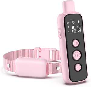 <span class=keywords><strong>Collar</strong></span> de entrenamiento de perro mascota eléctrico con control remoto de vibración de choque electrónico impermeable y recargable hecho en China - Product Image 1