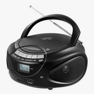 Factory Custom Portable CD Player with BT FM Radio Support <b>Top</b> <b>Loading</b> Design Dual Power for Home Outdoor Learning - Product Image 2