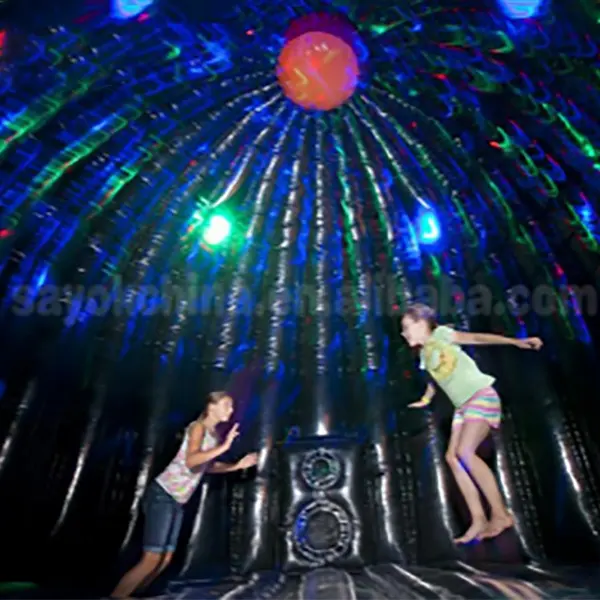 Trung Quốc Thoát Nhà Disco Dome Inflatable Thoát Nhà Bouncy Lâu Đài Inflatable Trampoline Nảy Bulat