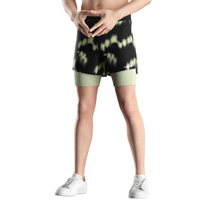 Shorts de course athlétiques pour hommes, séchage rapide, tissu extensible 4 directions, pour les coureurs professionnels et les amateurs - Product Image 5