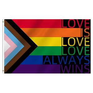 Pride 3x5 ft MLM Gay Flag Bundle with Stickers <strong>Shoelaces</strong> Pins Bracelet for LGBTQ Home Decor Custom Logo - Product Image 5