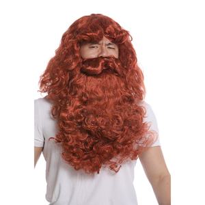 Claret Viking Disfraz Pelucas con Bigote - Product Image 2